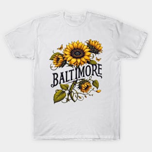 Baltimore Sunflower T-Shirt